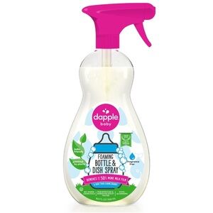 Dapple Baby Foaming Bottle & Dish Spray - Pink Sprayer